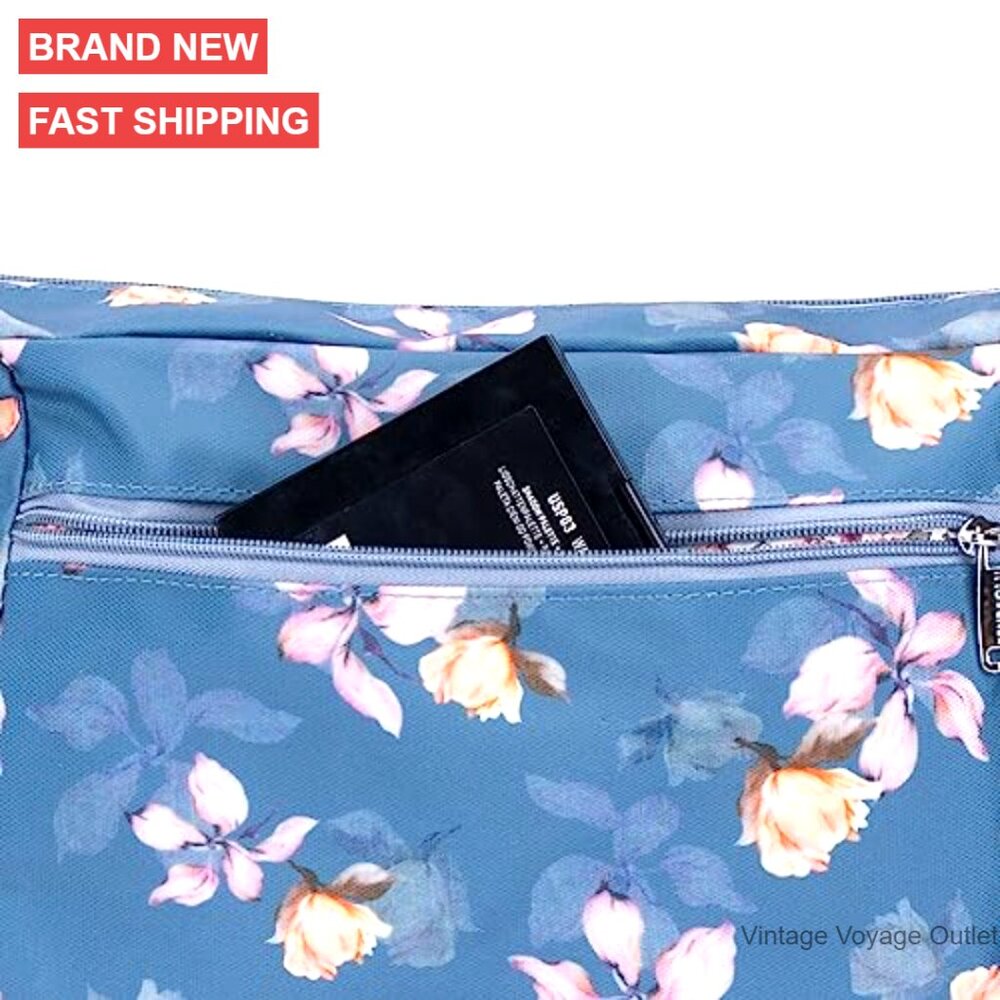 Lightweight Nylon Tote With Multiple Pockets, Adj… - image 5